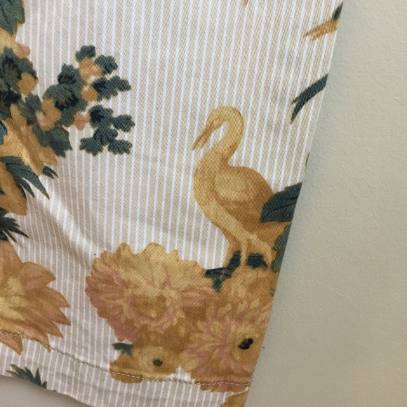 Chino by Anthropologie Relaxed Tropical Print Pants - Picture 10 of 12